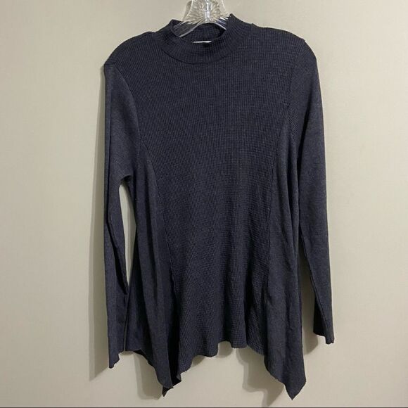 Anthropologie Sz Sm Thermal Tunic Top - Picture 2 of 6